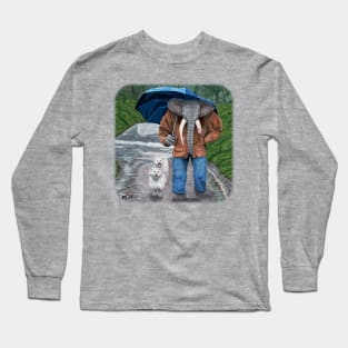 Elephant Man Pet Lover Long Sleeve T-Shirt